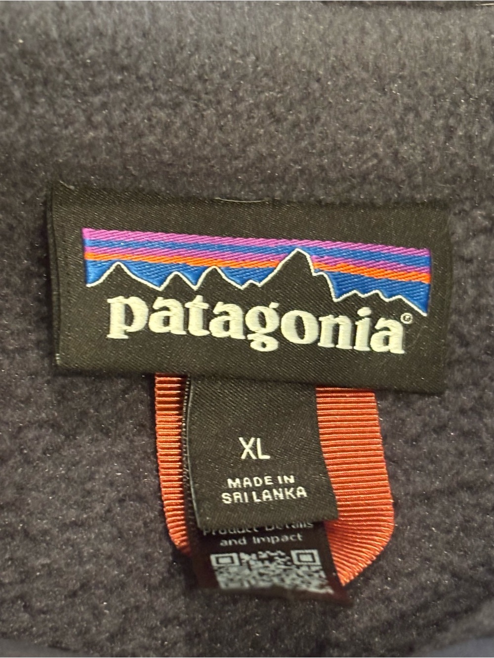Patagonia Synchilla Shirt Jacket Smolder Blue XL - Picture 8 of 9